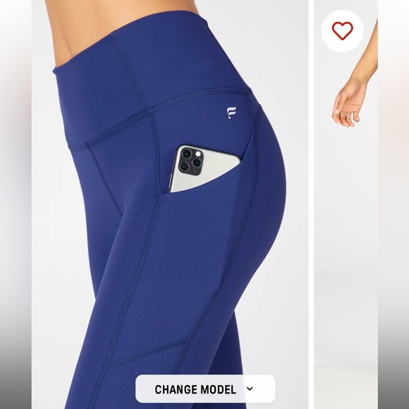 Fabletics Oasis PureLuxe High-Waisted Legging Size S - Picture 3 of 9